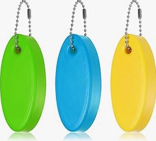 3 Pcs Foam Floating Keychain, Floating Boat Keychain Waterproof Surfboard Key Ring for Kayak Sailing Swiming product image