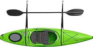 Kayak Rack -Capacity Wall or Ceiling Storage Straps for Surfboards, Paddleboards, SUP, or Canoe - Adjustable Kayak Hanger by RAD Sportz product image