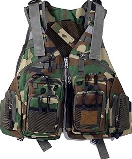 Multifunctional Kayak Life Jackets for Adults - Fishing, Multi Pocket Portable Detachable Clothing with Floating Material Breathable Life-Saving Rock Fishing product image