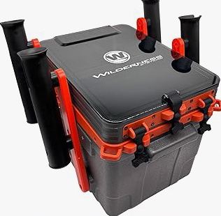 Wilderness Systems Kayak Crate - 4 Rod Holders - Kayak and Boat Tackle Storage - Fits Anglet Boats product image